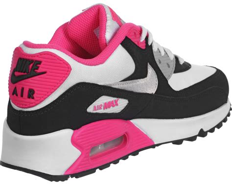 nike airmax schwarz weiss mit bisschen pink|Pink Nike Max Air Schuhe.